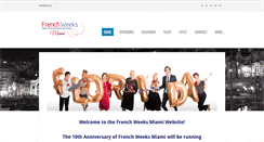 Desktop Screenshot of frenchweeksmiami.com